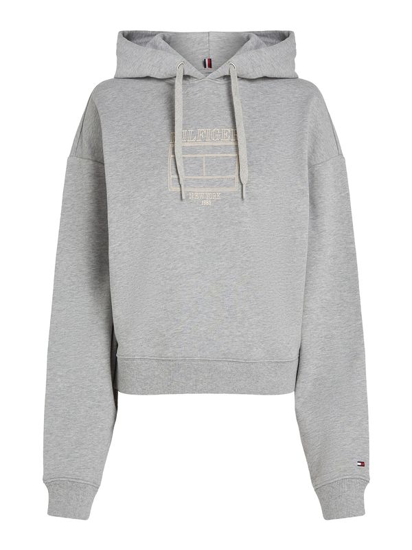 TOMMY HILFIGER TOMMY HILFIGER Sweater majica  bež / siva