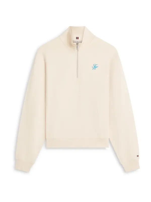 TOMMY HILFIGER TOMMY HILFIGER Sweater majica  boja pijeska