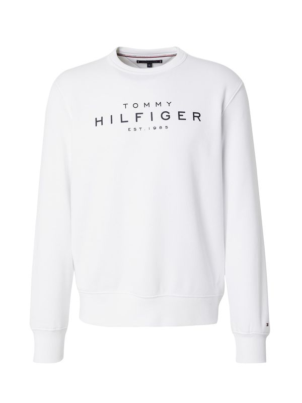 TOMMY HILFIGER TOMMY HILFIGER Sweater majica  crna / bijela