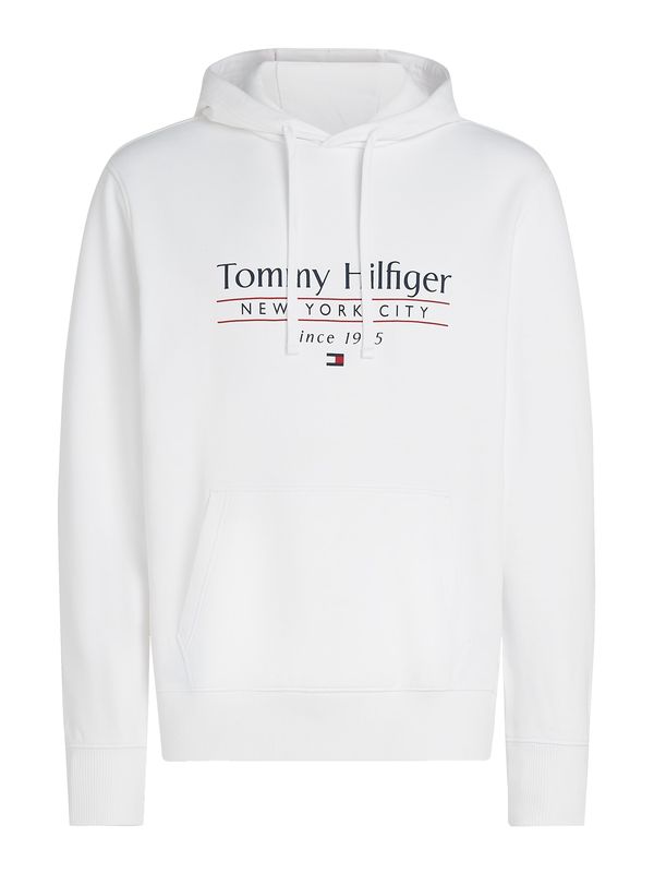 TOMMY HILFIGER TOMMY HILFIGER Sweater majica  crna / bijela