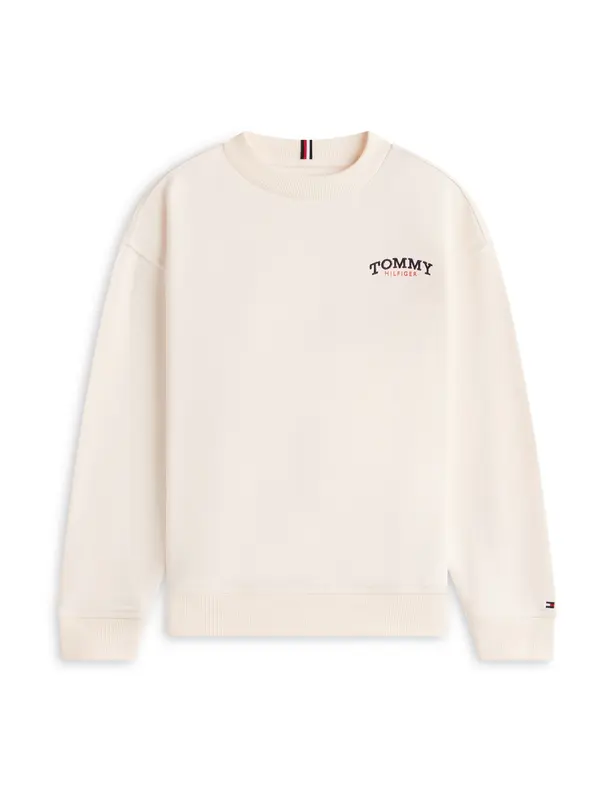 TOMMY HILFIGER TOMMY HILFIGER Sweater majica  crvena / crna / bijela