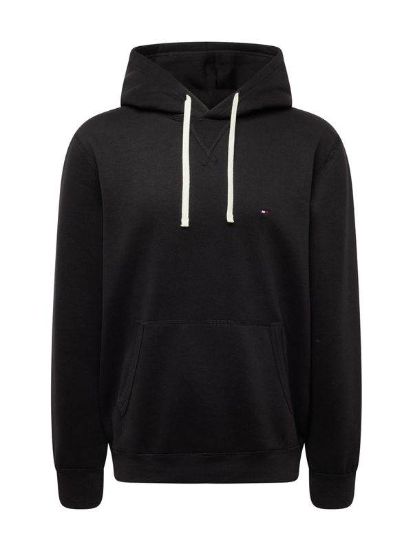 TOMMY HILFIGER TOMMY HILFIGER Sweater majica 'Essential'  crna / bijela