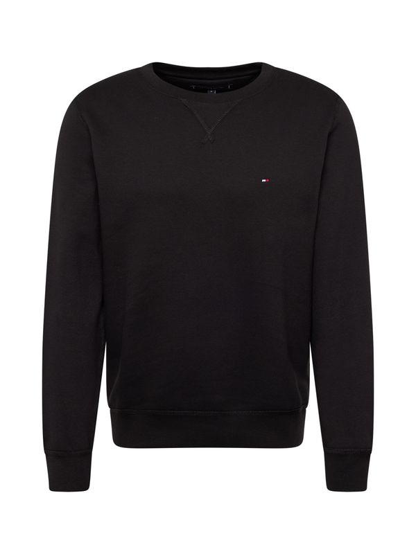 TOMMY HILFIGER TOMMY HILFIGER Sweater majica 'Essential'  crna