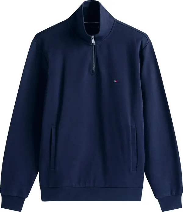 TOMMY HILFIGER TOMMY HILFIGER Sweater majica 'ESSENTIAL'  mornarsko plava / crvena / bijela