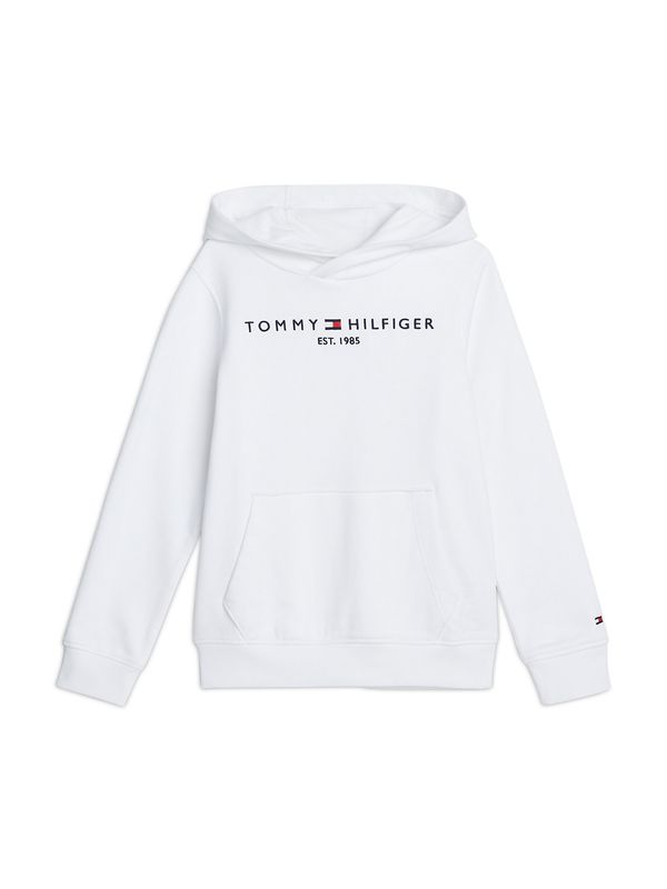 TOMMY HILFIGER TOMMY HILFIGER Sweater majica 'Essential'  mornarsko plava / crvena / bijela