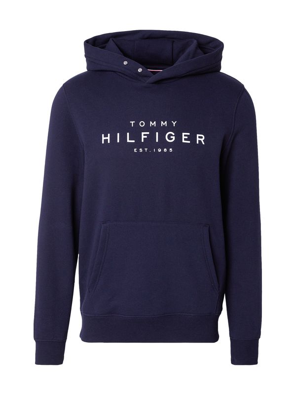 TOMMY HILFIGER TOMMY HILFIGER Sweater majica  mornarsko plava / bijela