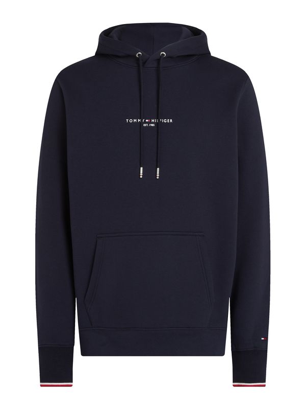 TOMMY HILFIGER TOMMY HILFIGER Sweater majica  mornarsko plava / bijela