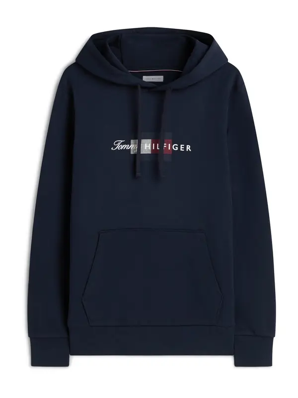 TOMMY HILFIGER TOMMY HILFIGER Sweater majica  mornarsko plava / burgund / bijela