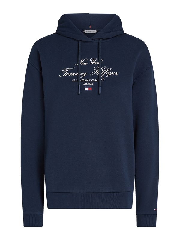 TOMMY HILFIGER TOMMY HILFIGER Sweater majica  mornarsko plava / crvena / bijela