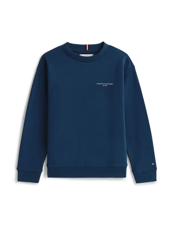 TOMMY HILFIGER TOMMY HILFIGER Sweater majica  mornarsko plava / crvena / bijela