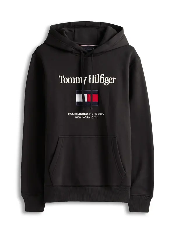 TOMMY HILFIGER TOMMY HILFIGER Sweater majica  mornarsko plava / crvena / crna / bijela