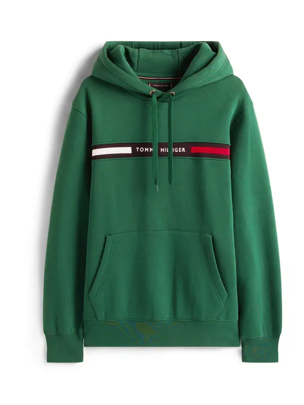 TOMMY HILFIGER TOMMY HILFIGER Sweater majica  mornarsko plava / travnato zelena / crvena / bijela