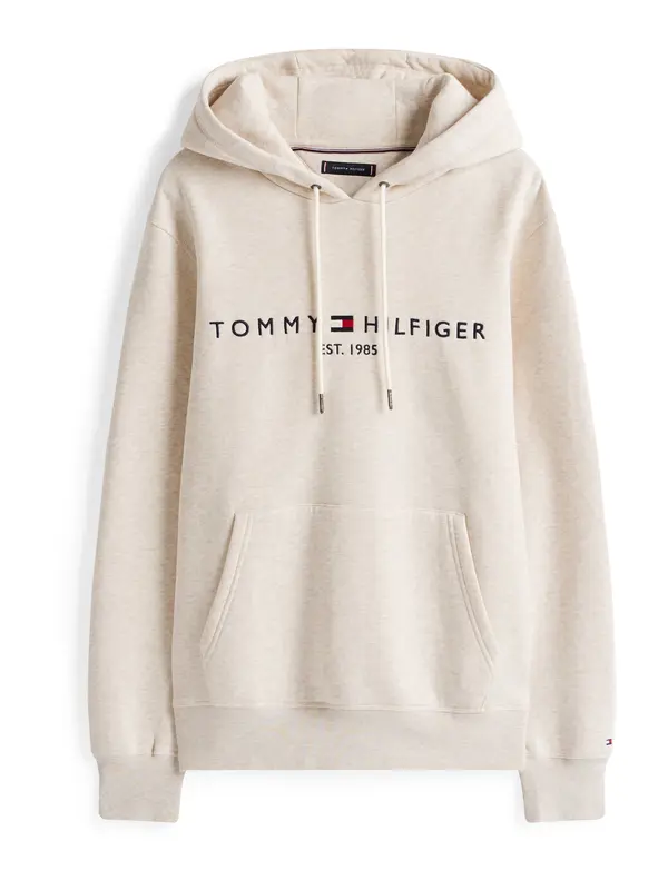 TOMMY HILFIGER TOMMY HILFIGER Sweater majica  morsko plava / crvena / bijela melange
