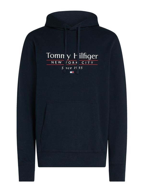 TOMMY HILFIGER TOMMY HILFIGER Sweater majica  morsko plava / crvena / bijela