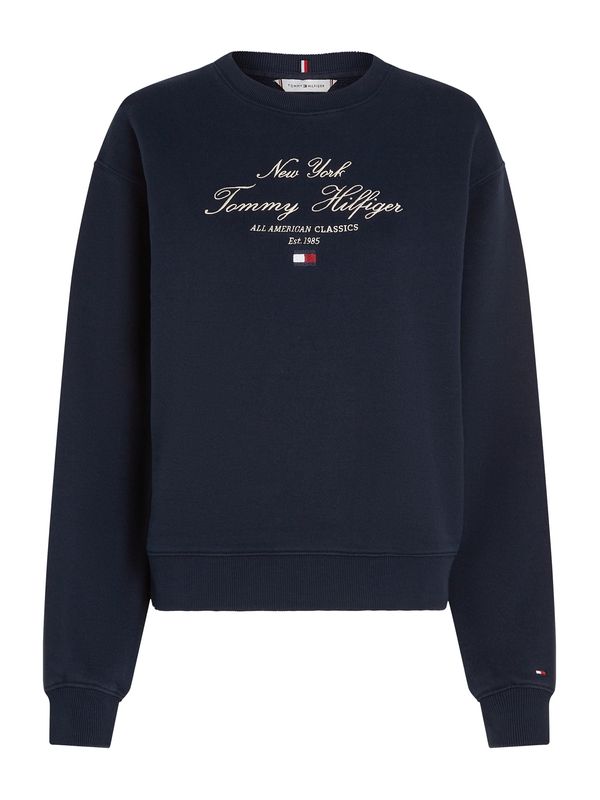 TOMMY HILFIGER TOMMY HILFIGER Sweater majica  morsko plava / crvena / bijela