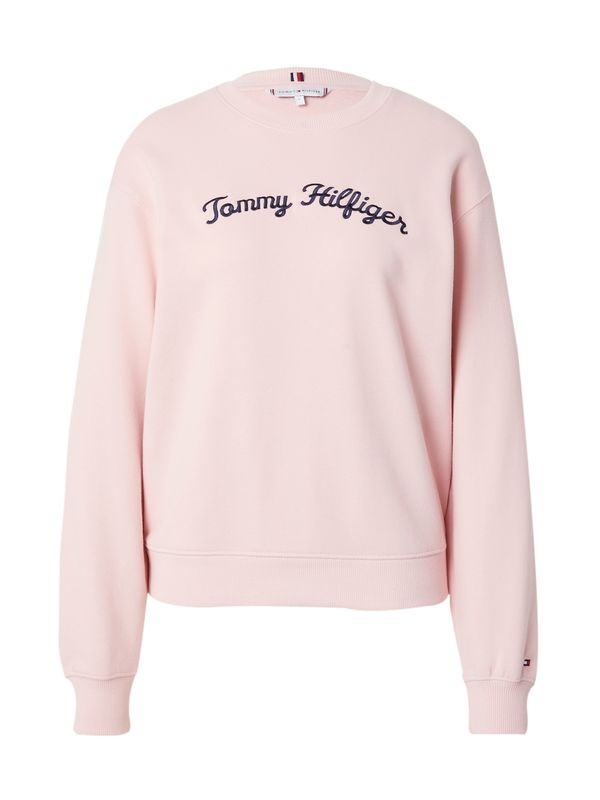 TOMMY HILFIGER TOMMY HILFIGER Sweater majica  noćno plava / roza