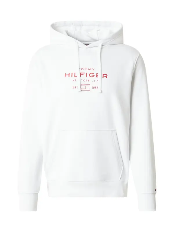TOMMY HILFIGER TOMMY HILFIGER Sweater majica  svijetlocrvena / bijela
