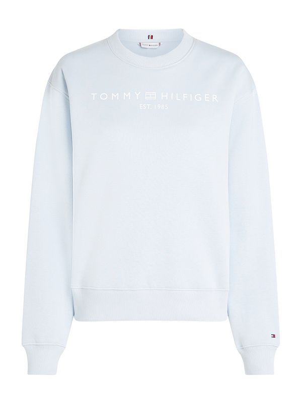 TOMMY HILFIGER TOMMY HILFIGER Sweater majica  svijetloplava / bijela