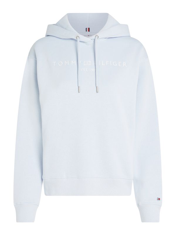 TOMMY HILFIGER TOMMY HILFIGER Sweater majica  svijetloplava / bijela