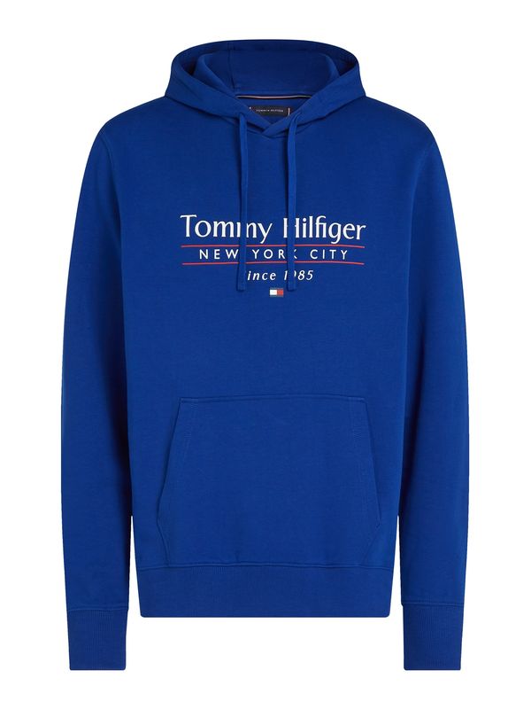 TOMMY HILFIGER TOMMY HILFIGER Sweater majica  tamno plava / rubin crvena / bijela