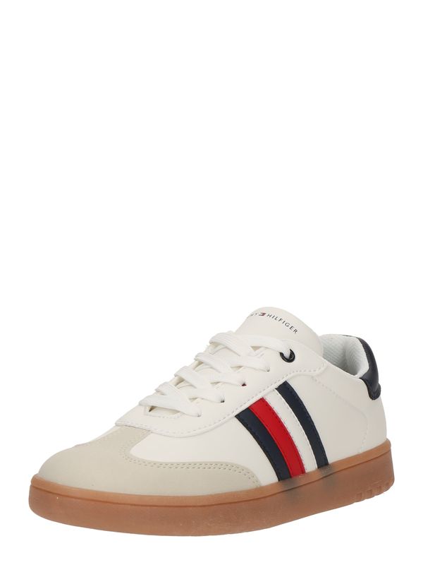 TOMMY HILFIGER TOMMY HILFIGER Tenisice  bež / tamno bež / morsko plava / bijela