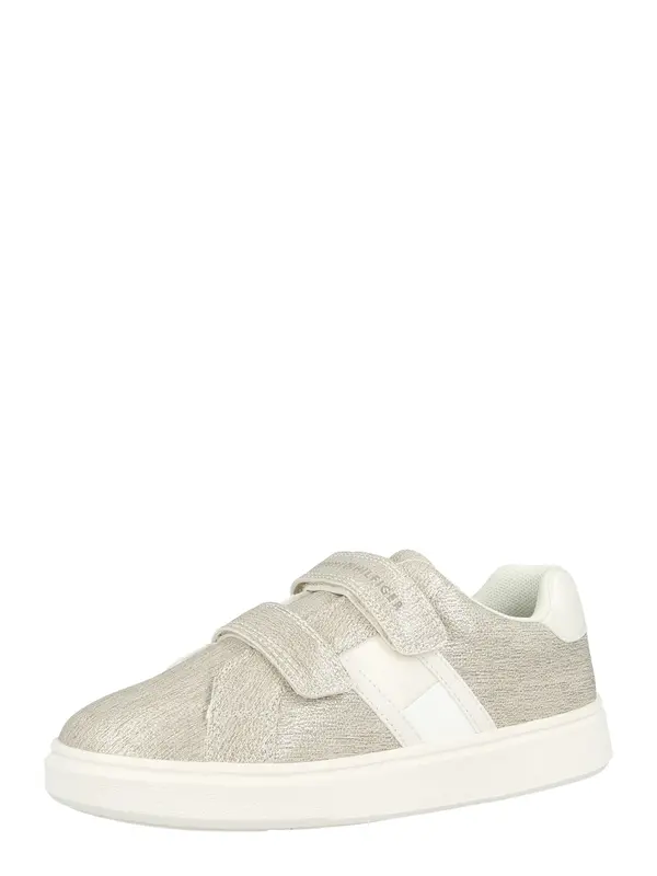 TOMMY HILFIGER TOMMY HILFIGER Tenisice 'HECTOR'  boja pijeska / sivkasto bež / bijela