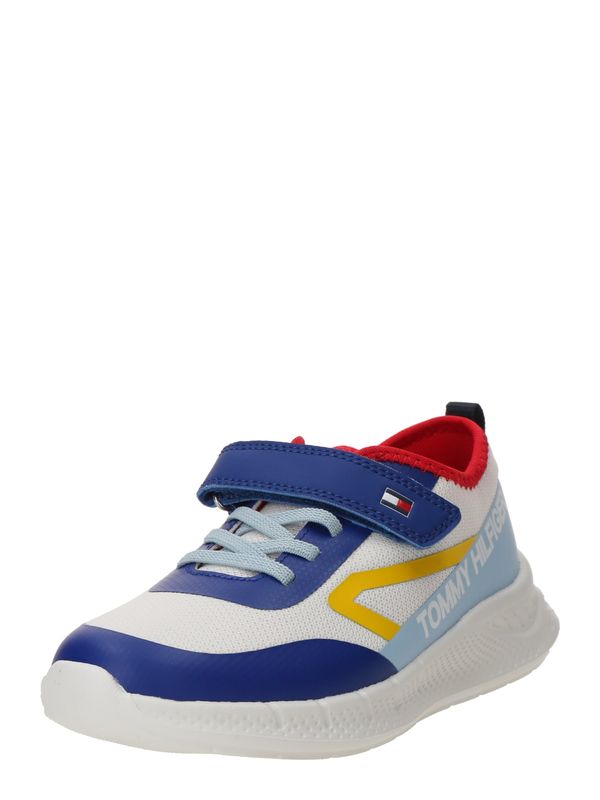 TOMMY HILFIGER TOMMY HILFIGER Tenisice  plava / svijetloplava / žuta / bijela