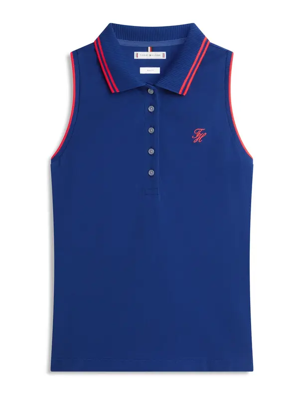 TOMMY HILFIGER TOMMY HILFIGER Top '1985'  tamno plava / svijetlocrvena