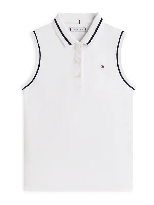 TOMMY HILFIGER TOMMY HILFIGER Top 'CLASSIC'  noćno plava / bijela