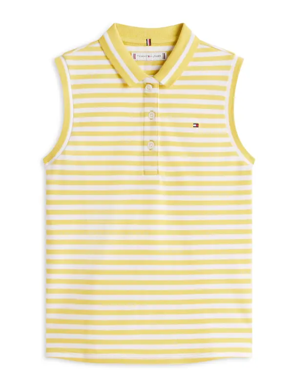 TOMMY HILFIGER TOMMY HILFIGER Top 'CLASSIC'  žuta / bijela