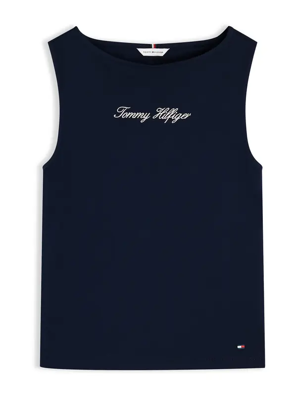 TOMMY HILFIGER TOMMY HILFIGER Top  mornarsko plava / bijela