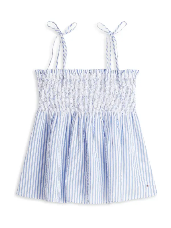 TOMMY HILFIGER TOMMY HILFIGER Top  svijetloplava / bijela
