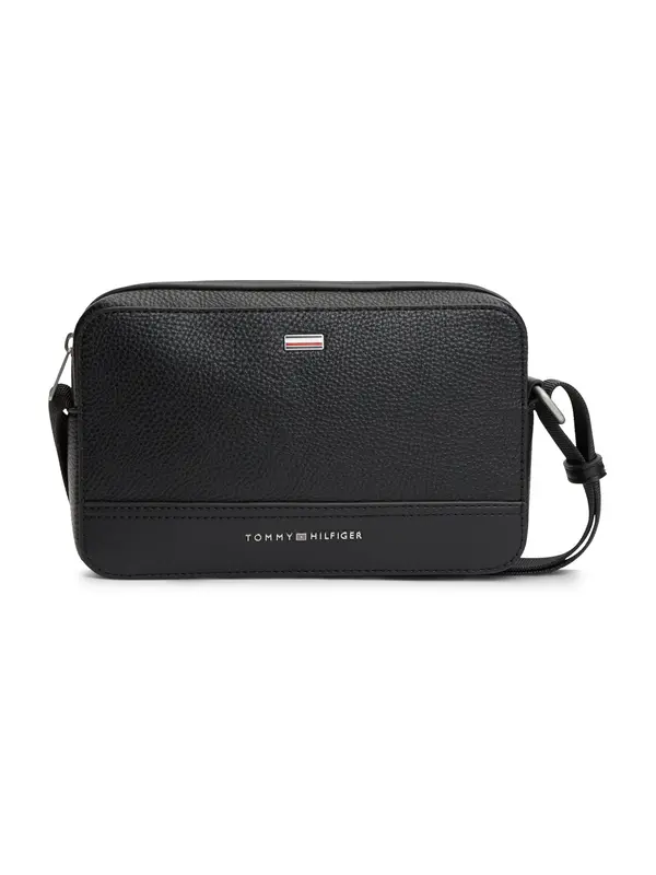 TOMMY HILFIGER TOMMY HILFIGER Torba preko ramena 'CENTRAL'  crna