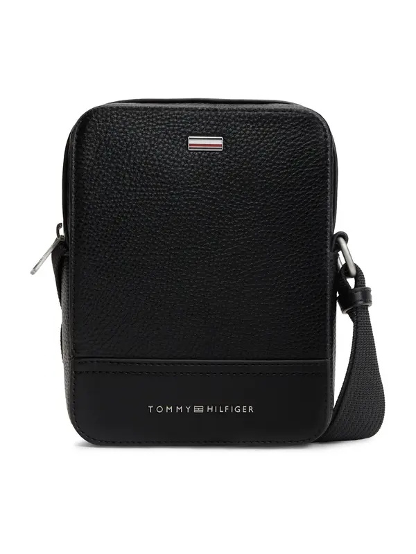 TOMMY HILFIGER TOMMY HILFIGER Torba preko ramena 'CENTRAL'  crna