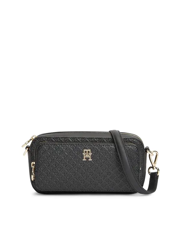 TOMMY HILFIGER TOMMY HILFIGER Torba preko ramena  crna