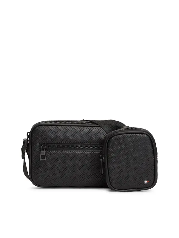 TOMMY HILFIGER TOMMY HILFIGER Torba preko ramena  crna