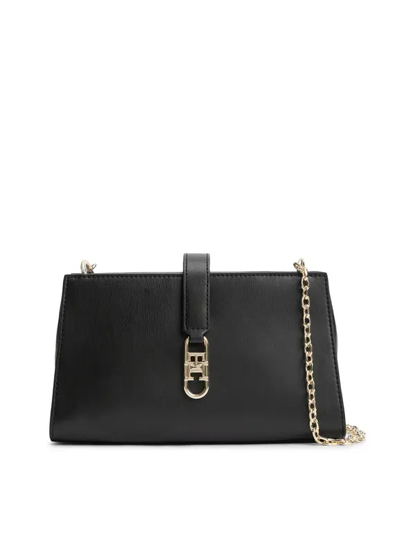 TOMMY HILFIGER TOMMY HILFIGER Torba preko ramena  crna