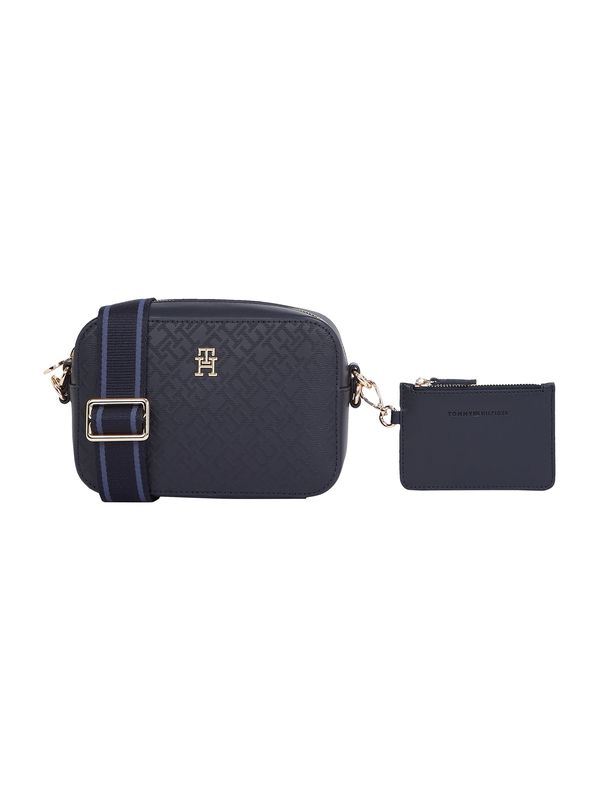 TOMMY HILFIGER TOMMY HILFIGER Torba preko ramena 'DISTINCT'  tamno plava