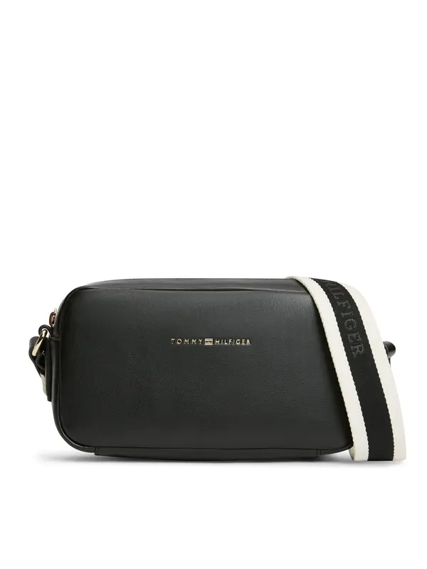 TOMMY HILFIGER TOMMY HILFIGER Torba preko ramena 'ESSENTIAL'  crna