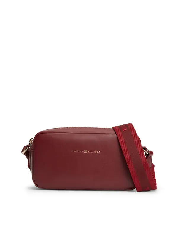 TOMMY HILFIGER TOMMY HILFIGER Torba preko ramena 'ESSENTIAL'  kestenjasto smeđa