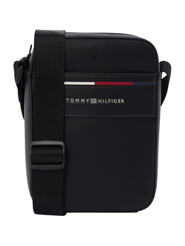 TOMMY HILFIGER TOMMY HILFIGER Torba preko ramena 'FOUNDATION'  crna