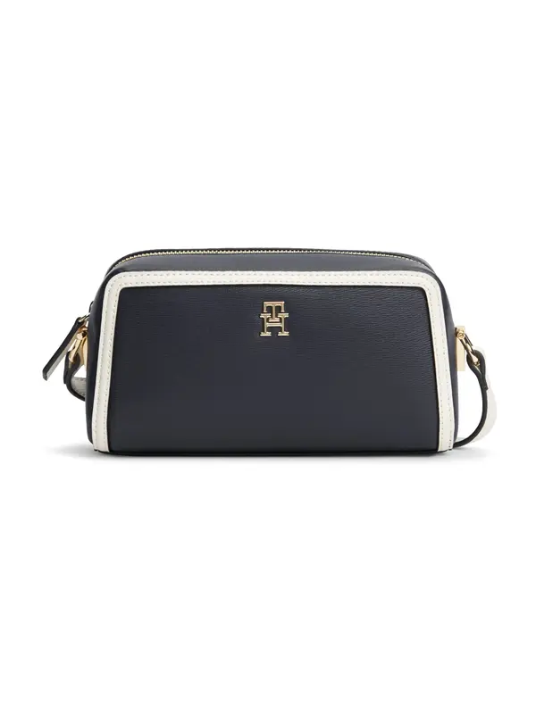 TOMMY HILFIGER TOMMY HILFIGER Torba preko ramena 'GRACE'  noćno plava / bijela
