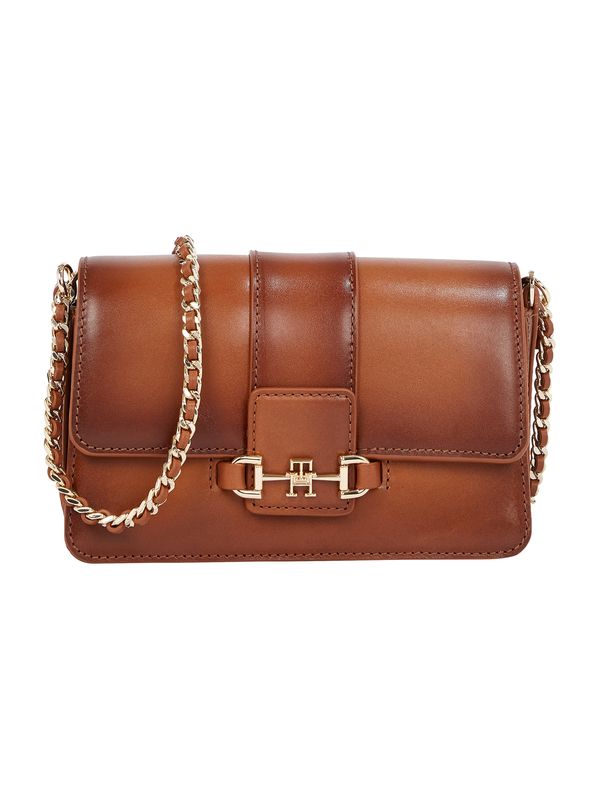 TOMMY HILFIGER TOMMY HILFIGER Torba preko ramena 'HERITAGE'  smeđa