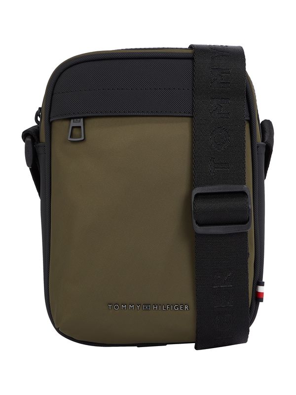 TOMMY HILFIGER TOMMY HILFIGER Torba preko ramena  kaki / crna