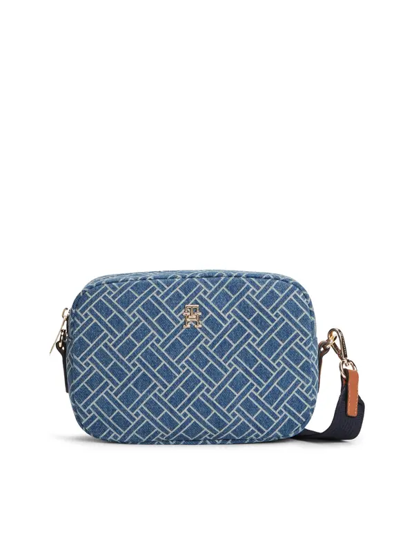 TOMMY HILFIGER TOMMY HILFIGER Torba preko ramena 'POPETTE'  mornarsko plava / svijetloplava