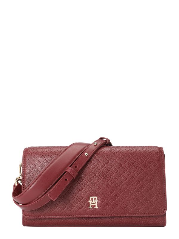TOMMY HILFIGER TOMMY HILFIGER Torba preko ramena  tamno crvena