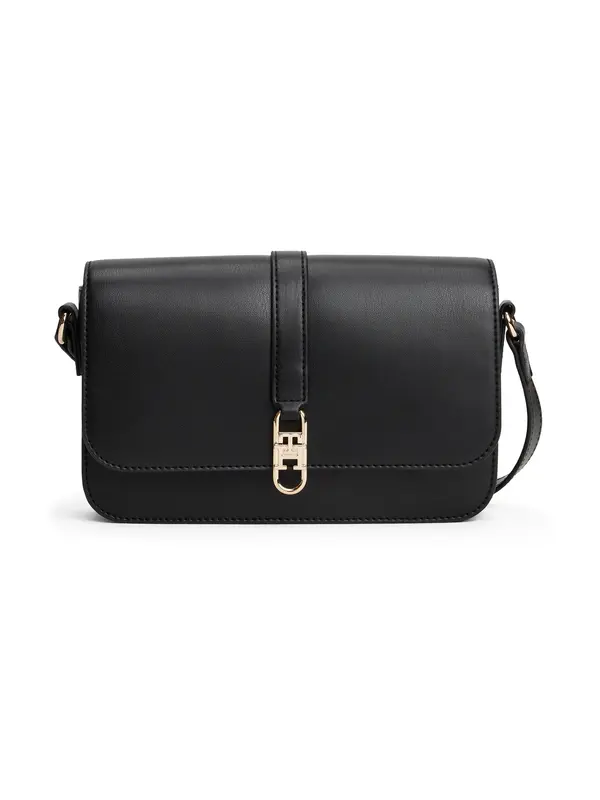 TOMMY HILFIGER TOMMY HILFIGER Torba preko ramena  zlatna / crna