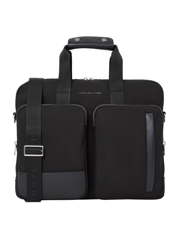 TOMMY HILFIGER TOMMY HILFIGER Torba za laptop  crna