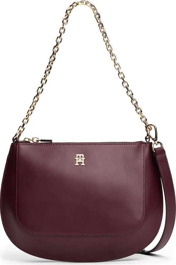 TOMMY HILFIGER TOMMY HILFIGER Torba za na rame  burgund