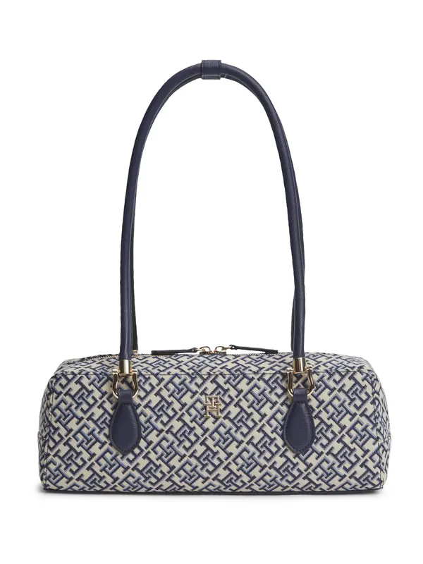 TOMMY HILFIGER TOMMY HILFIGER Torba za na rame 'GRACE'  boja pijeska / svijetloplava / tamno plava